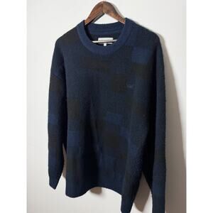Kith Lewis Check Sweater Nocturnal